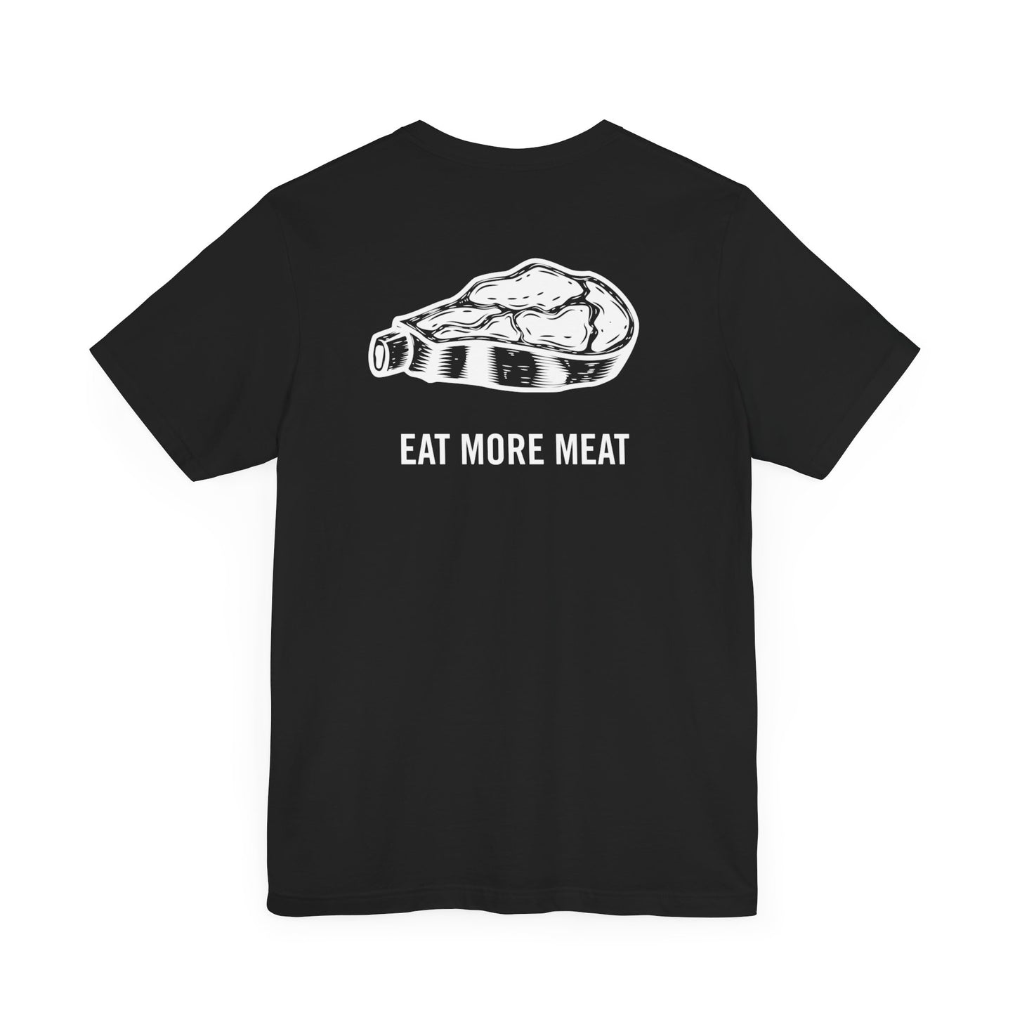 "Eat More Meat" Dark Short Sleeve Tee