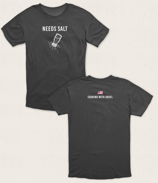 "Needs Salt" Short Sleeve Tee