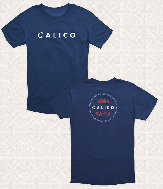 "Calico logo" Short Sleeve Tee